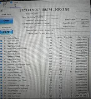2TB Hard Disk HDD | Excellent Condition | CrystalDiskInfo Available