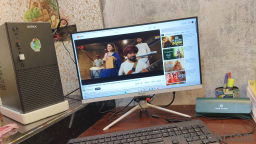 intel pc full set-up only 2 month used 3 year full warranty period 