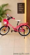 91 Snow Angel Girls Bicycle | 4 Years Old | Well Maintained | Basket &