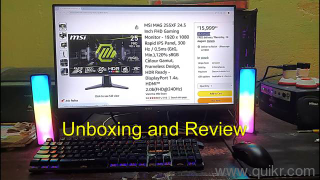 Msi mag 300hz monitor 255xf 25 inch