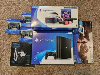 100% ORIGINAL Playstation  4 pro with games and Vr bundles 