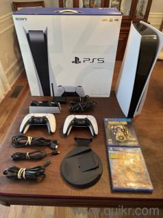 PS5 Pro 1TB Console + PlayStation VR Skyrim Bundle + Media Remote Boxed CLEAN
