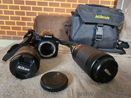 Nikon D3400 with 2lens