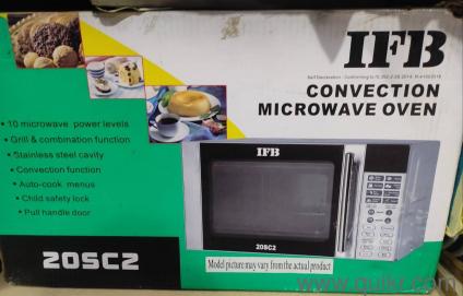 Convection microwave oven less used 