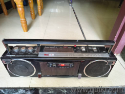 MP3 player with bluetooth speakers remote control. usb, sd, aux, battery. adaptor 