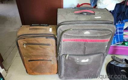 Trolleys- 1 family size , 1 cabin luggage  size 
