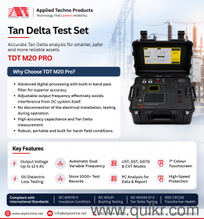 Capacitance and Dissipation Factor (Tan-Delta Test Set)  ATPL Online