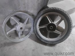 Hero Splendor 2 Alloy Wheels - 1 With Tyre...