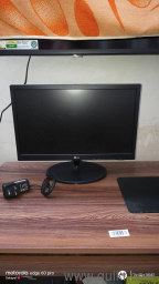 LG LED monitor 18.8 inch with good condition and original power adapter
