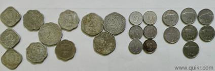 Old Indian & Sri Lankan Coins Collection  Vintage Coins for Collectors.