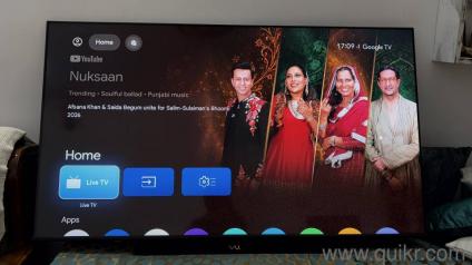 Vu 65" 4K QLED Smart TV + Built-In 88W Soundbar