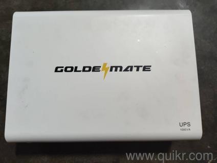 GoldenMate 8 Outlets 1000VA/800W UPS LiFePO4 Battery Backup UPS