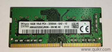 Sk hynix 16GB DDR4 3200MHz RAM (SODIMM)
