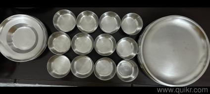 Stainless Steel Dinner Set in good condition
