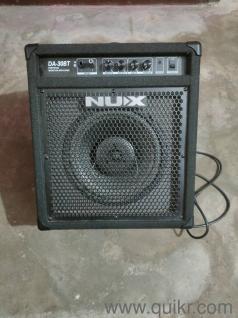 NUX Da30bt is a drum & PA speaker, the speaker is in warrenty period with no issue.