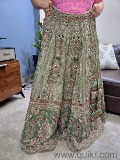 Bridal Lehenga Set, Zardozi Handwork | MRP 1.45L, Selling 75K Ne