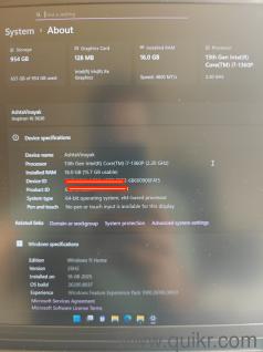 Dell Inspiron Core i7 13th Gen 1350P