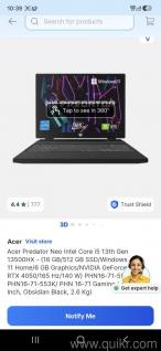 acer predator gaming laptop