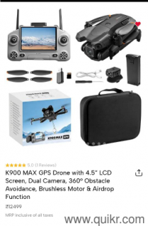 K900 GPS Drone - Just 7 Days Old (Brand New Condition with Bill