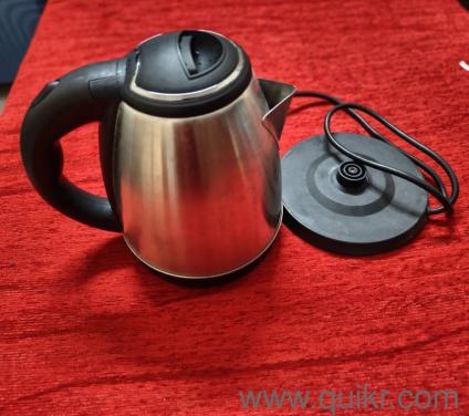 Material- Stainless Steel , Capacity - 1.5 ltr , Cord length 1m ,Normal Voltage Plug Type ,Wattage - 1500 W 