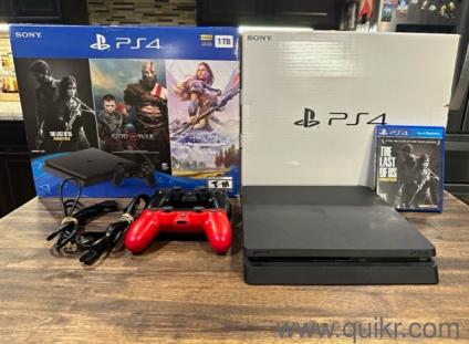 PlayStation 4 slim 1tb + Games cd free 
