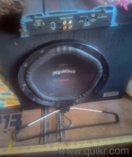 Sony Xplod 1800 watt Subwoofer with 3200 what 2 channel Amplifier for car .Heavy base sound fr sale ar