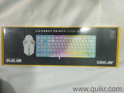 Ant esport mk 710 v2 white colour , membrane, with box, (if u want to buy mouse seprately its 500inr) 