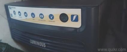 inverter+ battery luminous 