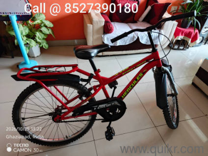 Hercules Street Rider 24-Inch Bicycle for Sale  Red & Black