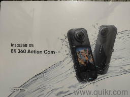 Insta360 8K Action Cam Essential Bundle Box pack Unused without bill 