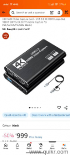 1080 60 FPS Video Capture Card for sale 