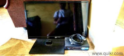micromax ( 24 inch ) lcd tv with remote, table mount and wall mount 
