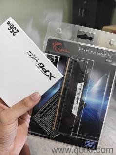 8gb*1 RAM and 256*1 SSD both brand new sealed with 1 year warranty 