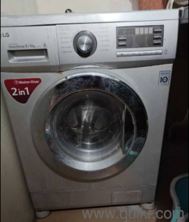 LG Fully Automatic Front Load with 100% Dryer 