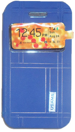 Usams Flip Case for Samsung Samsung Galaxy Note 3 (Note III) N9000 (Blue)